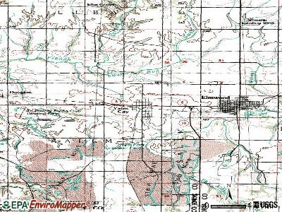 Yates City topographic map