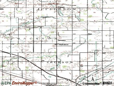 Advance topographic map