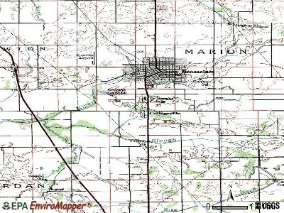 Collegeville topographic map