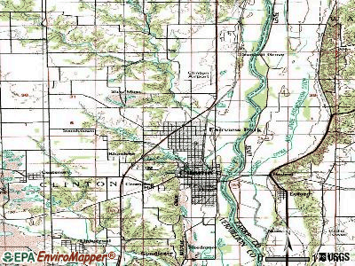 Fairview Park topographic map