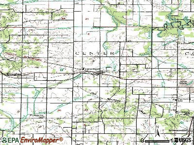 Fredericksburg topographic map
