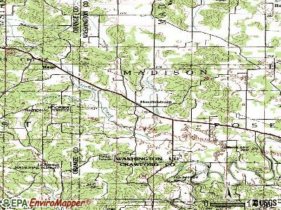 Hardinsburg topographic map