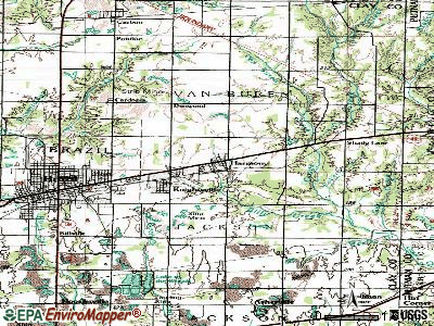 Harmony topographic map