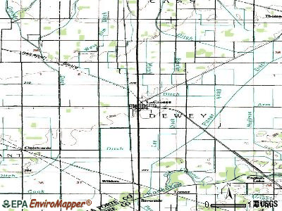La Crosse topographic map