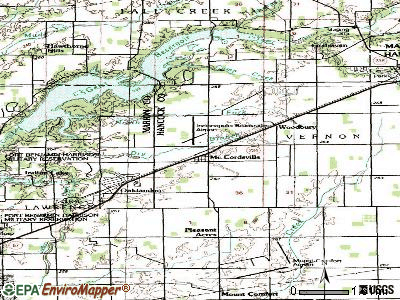 McCordsville topographic map