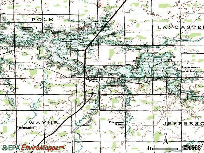 Mount Etna topographic map