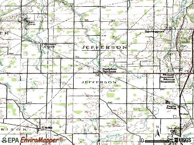 Sulphur Springs topographic map