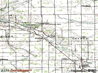 Vera Cruz topographic map
