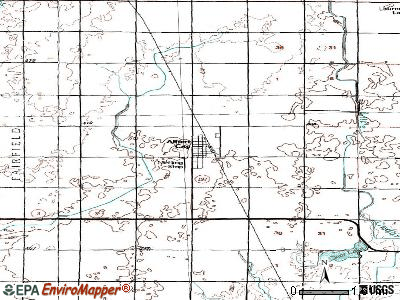 Albert City topographic map