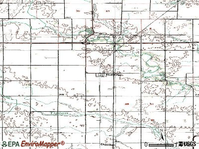 Buckeye topographic map