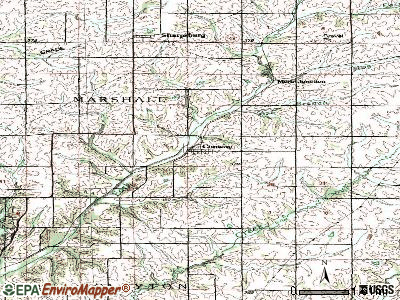 Conway topographic map