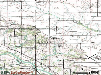 Kirkville topographic map