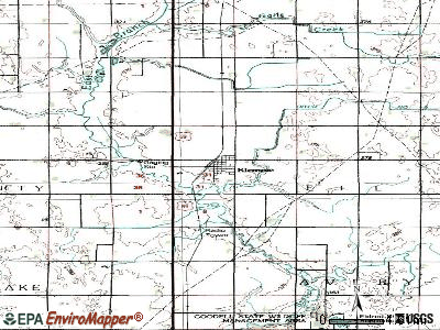 Klemme topographic map