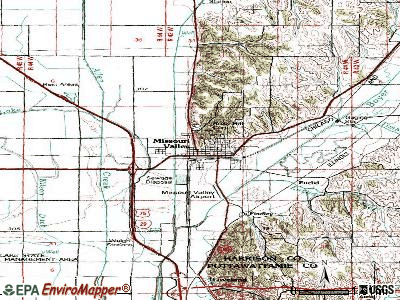 Missouri Valley topographic topographic maps of missouri. Missouri Valley topographic