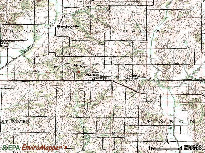 New Market topographic map