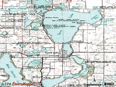 Orleans topographic map