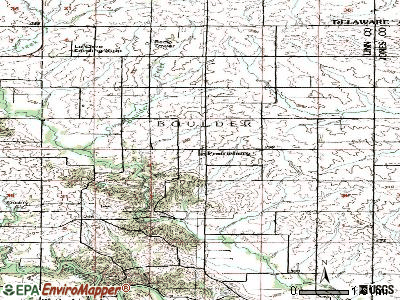 Prairieburg topographic map
