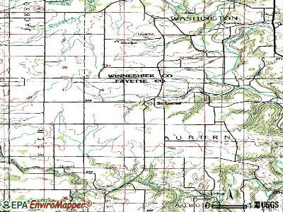 St. Lucas topographic map