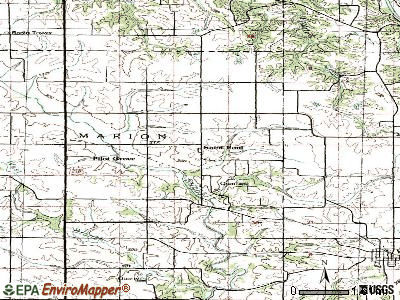 St. Paul topographic map