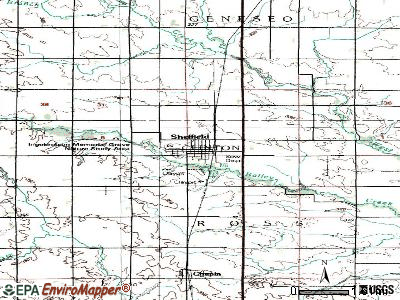 Sharpsburg topographic map