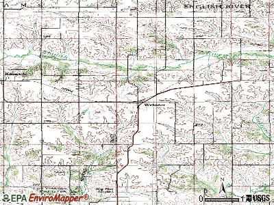Webster topographic map