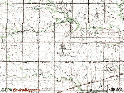 Bird City topographic map