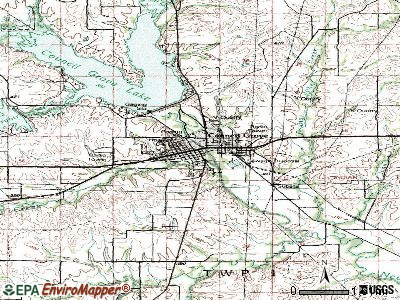 Council Grove topographic map