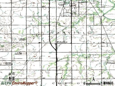 Earlton topographic map