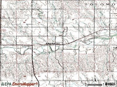 Edmond topographic map