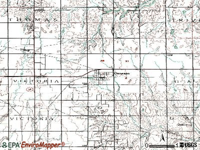 Geneseo topographic map
