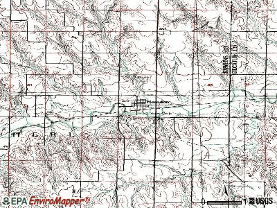 Herndon topographic map