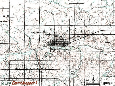 Kingman topographic map