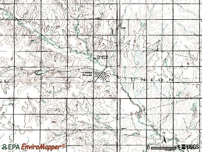 Little River topographic map