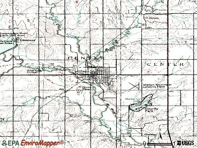 Marion topographic map
