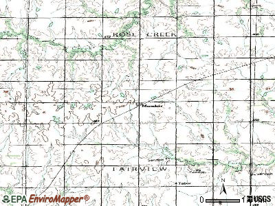 Munden topographic map