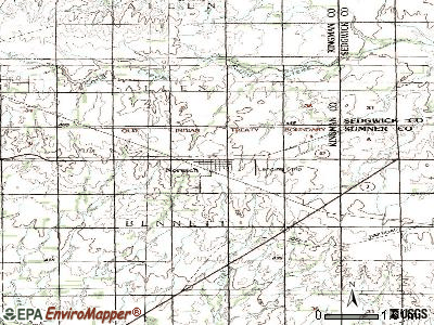 Norwich topographic map