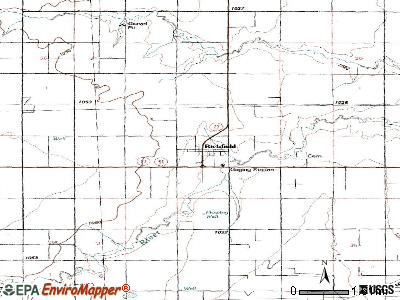 Richfield topographic map