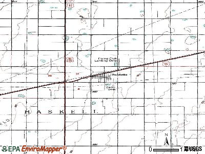 Sun City topographic map