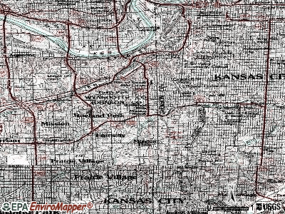 Westwood topographic map