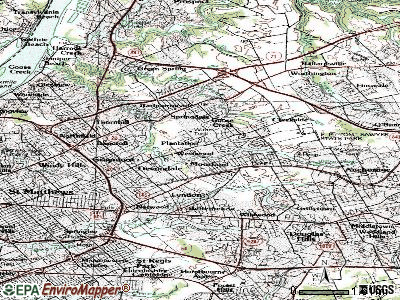 Briarwood topographic map