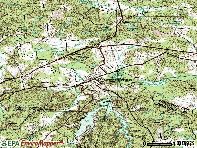 Dawson Springs topographic map