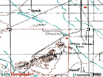 Chuichu topographic map
