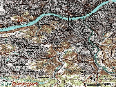 Fort Wright topographic map