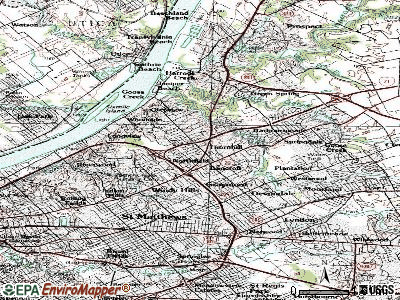 Glenview Manor topographic map