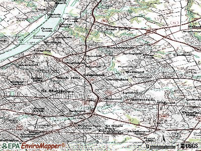 Graymoor-Devondale topographic map