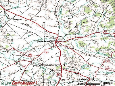 Hodgenville topographic map