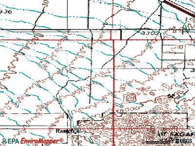 Congress topographic map