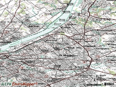 Indian Hills topographic map