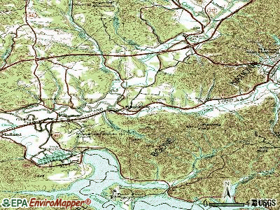Lakeside Park topographic map