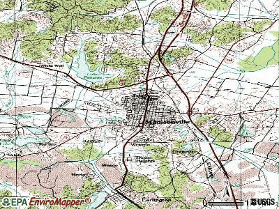 Madisonville topographic map